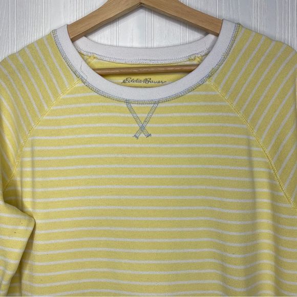 Eddie Bauer Legend Wash Striped Sweatshirt Size XL - Picture 2 of 7